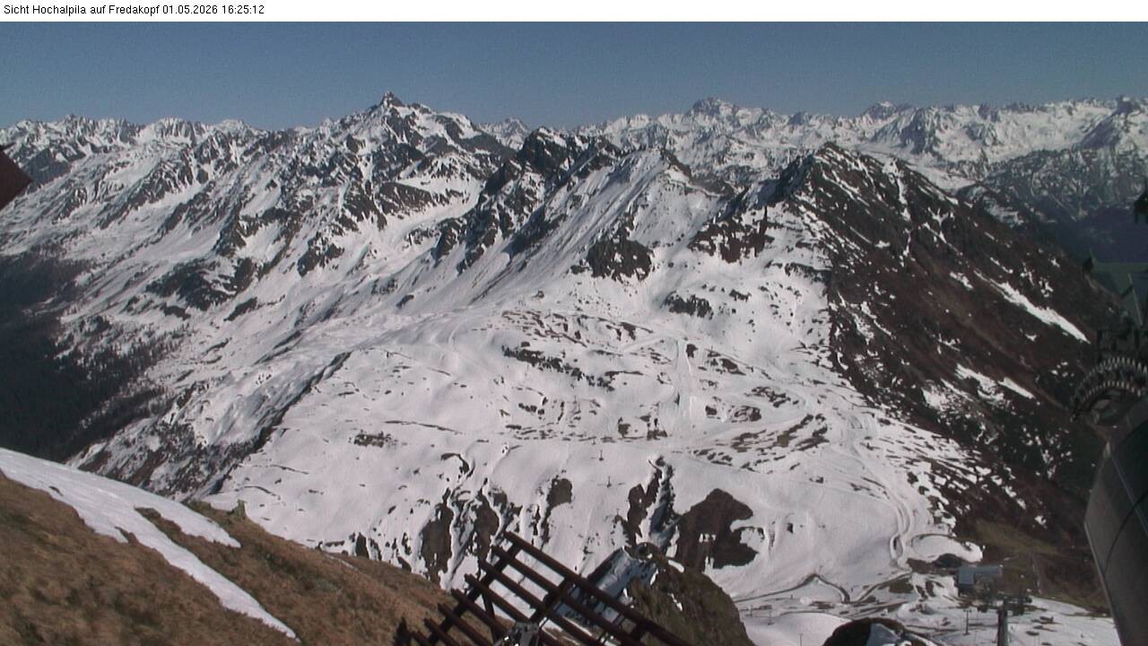 Archiv Foto Webcam Hochalpila Bahn in der Silvretta Montafon