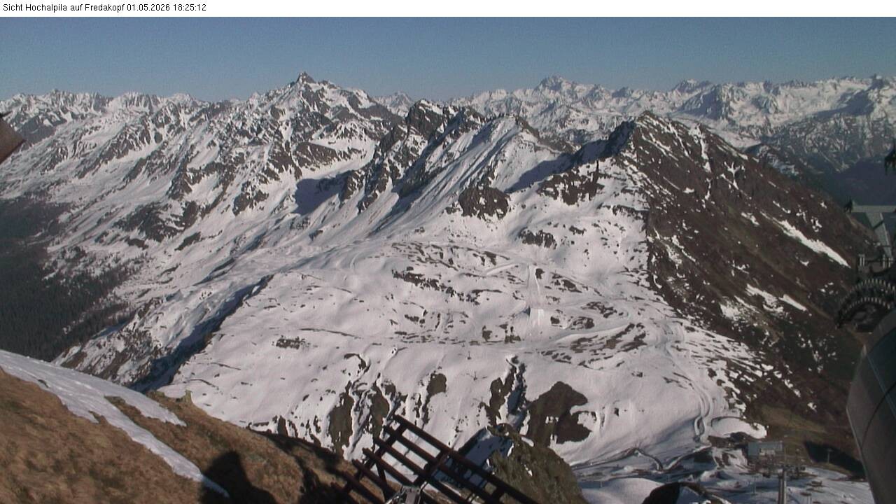 Archiv Foto Webcam Hochalpila Bahn in der Silvretta Montafon