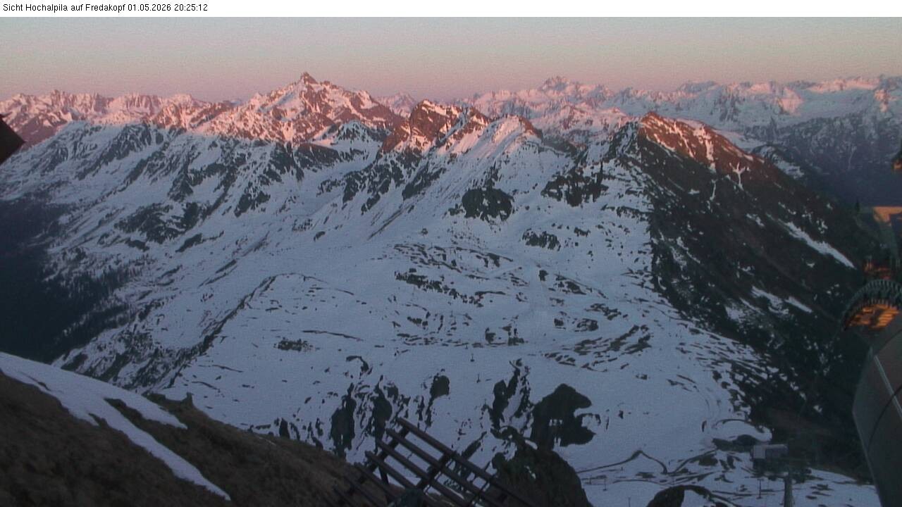 Archiv Foto Webcam Hochalpila Bahn in der Silvretta Montafon