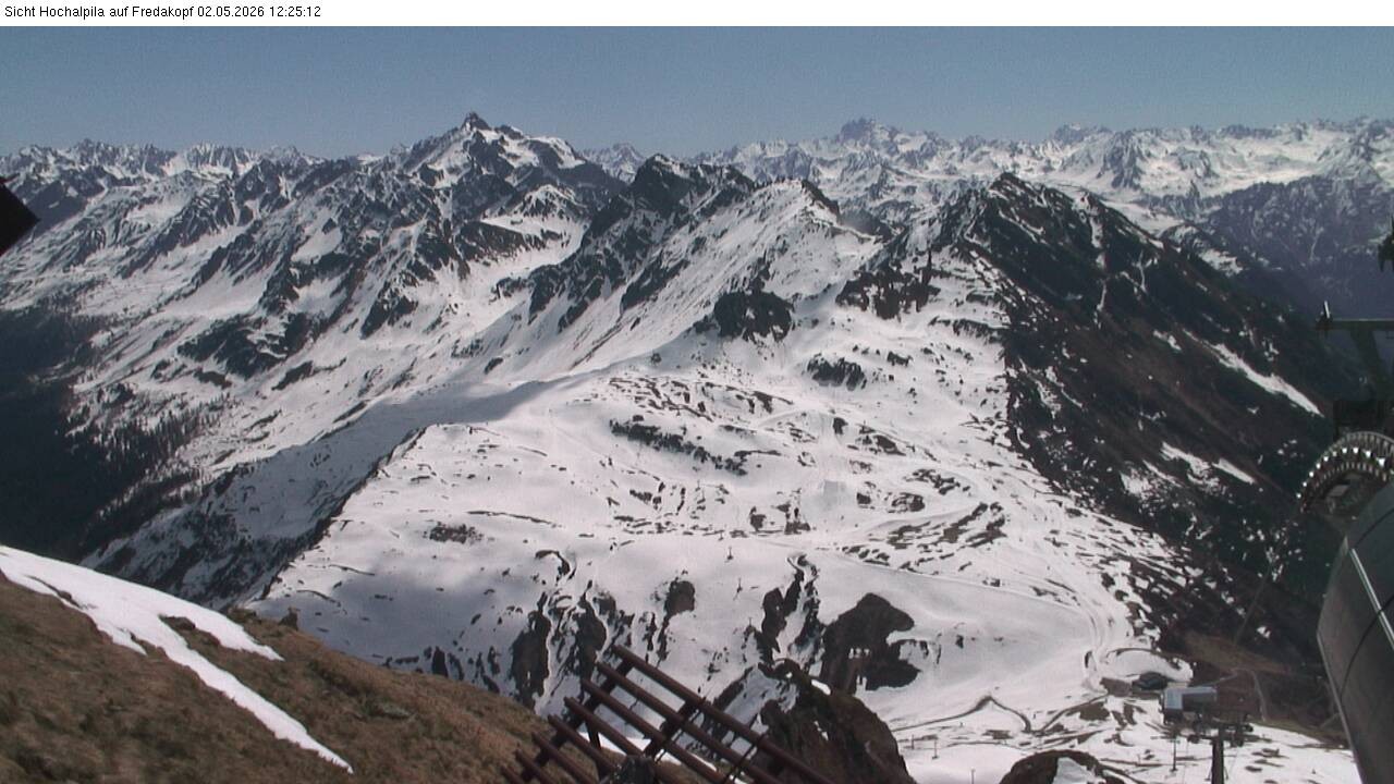 Archiv Foto Webcam Hochalpila Bahn in der Silvretta Montafon