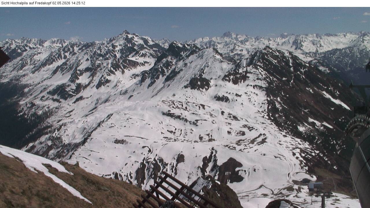 Archiv Foto Webcam Hochalpila Bahn in der Silvretta Montafon