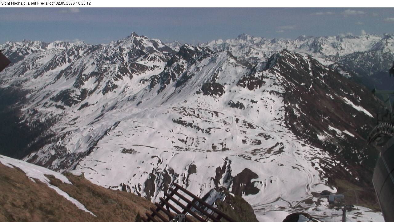 Archiv Foto Webcam Hochalpila Bahn in der Silvretta Montafon