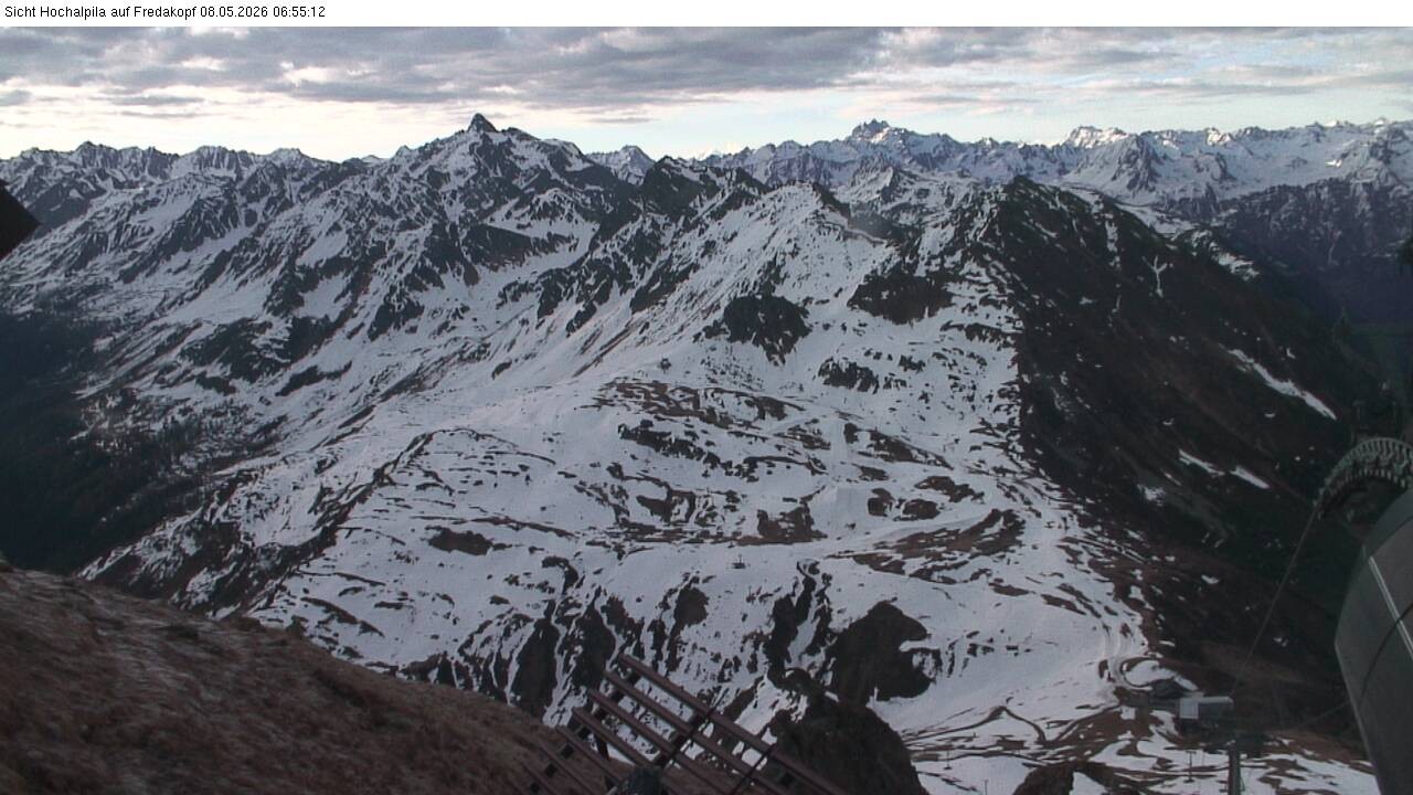 Archiv Foto Webcam Hochalpila Bahn in der Silvretta Montafon