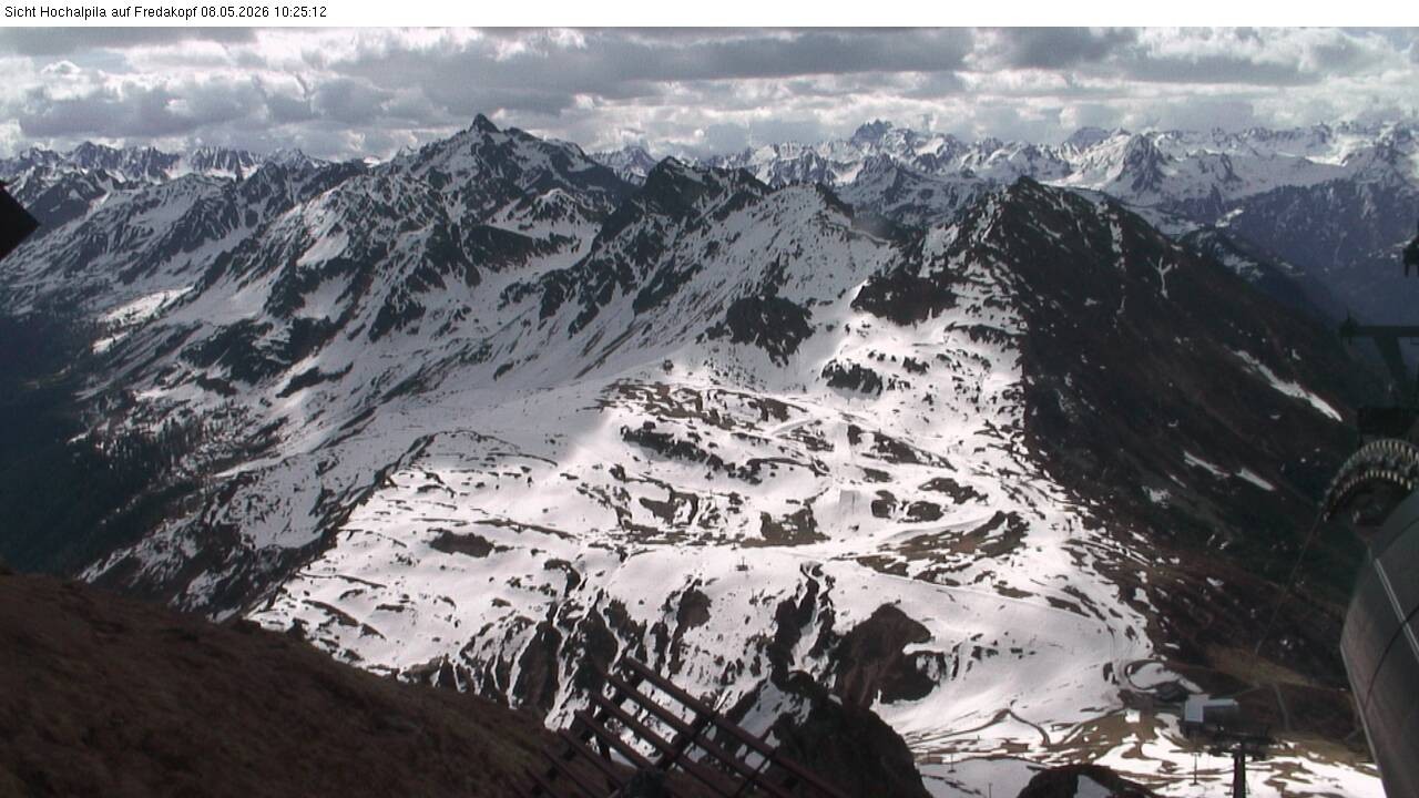 Archiv Foto Webcam Hochalpila Bahn in der Silvretta Montafon