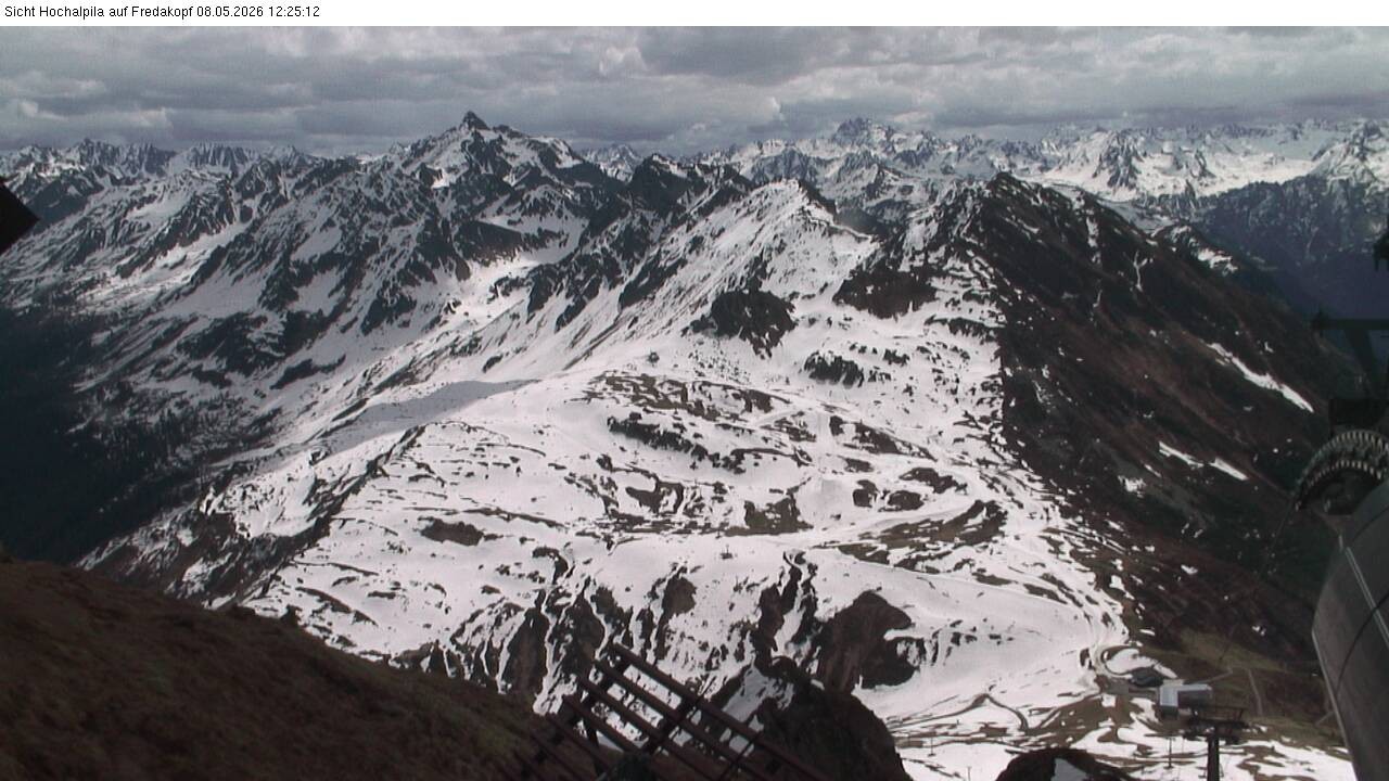 Archiv Foto Webcam Hochalpila Bahn in der Silvretta Montafon