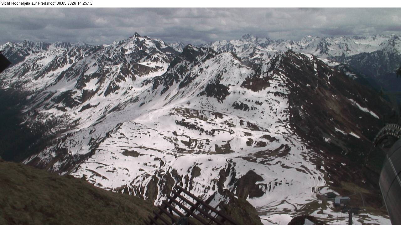 Archiv Foto Webcam Hochalpila Bahn in der Silvretta Montafon