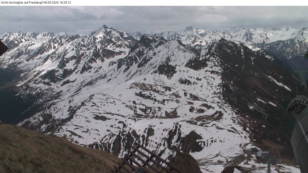 Archiv Foto Webcam Hochalpila Bahn in der Silvretta Montafon