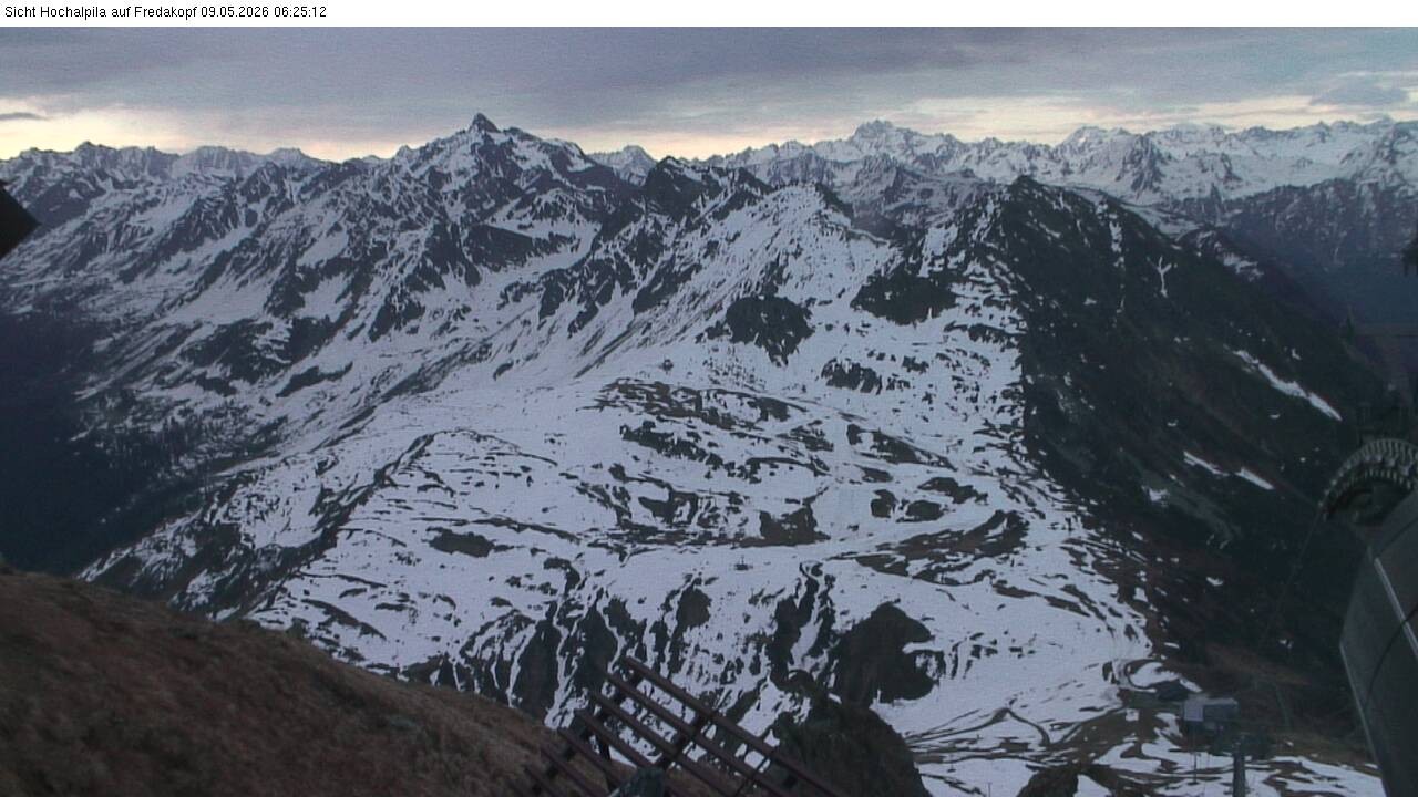Archiv Foto Webcam Hochalpila Bahn in der Silvretta Montafon