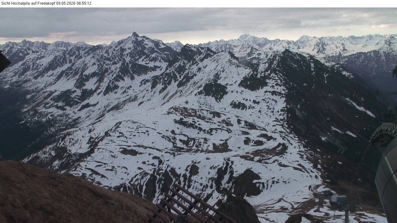 Archiv Foto Webcam Hochalpila Bahn in der Silvretta Montafon