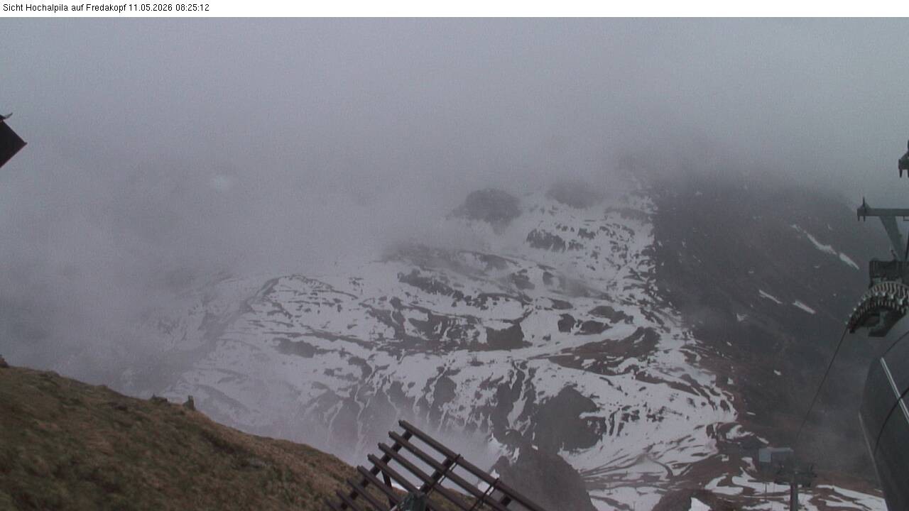 Archived image Webcam Hochalpila Gondola 