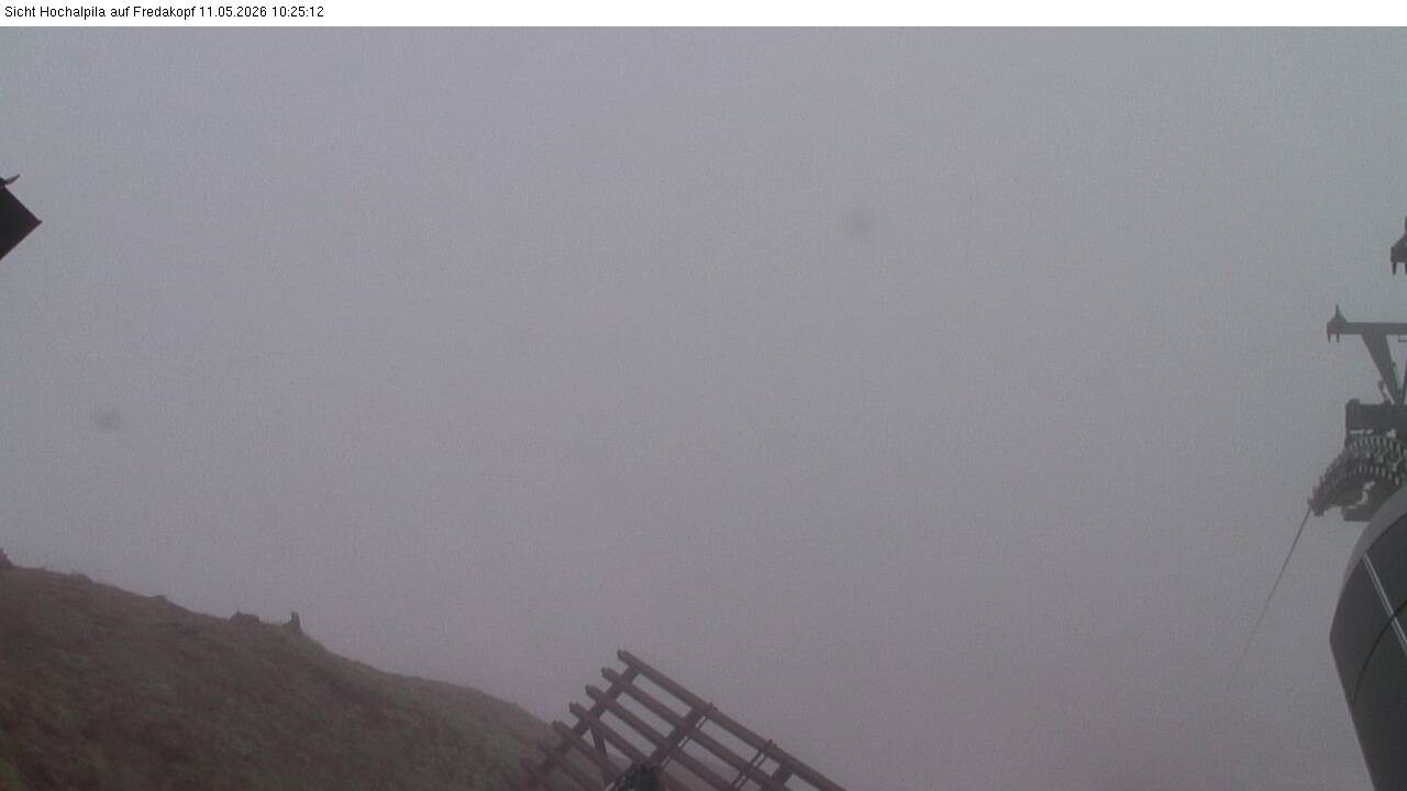 Archived image Webcam Hochalpila Gondola 