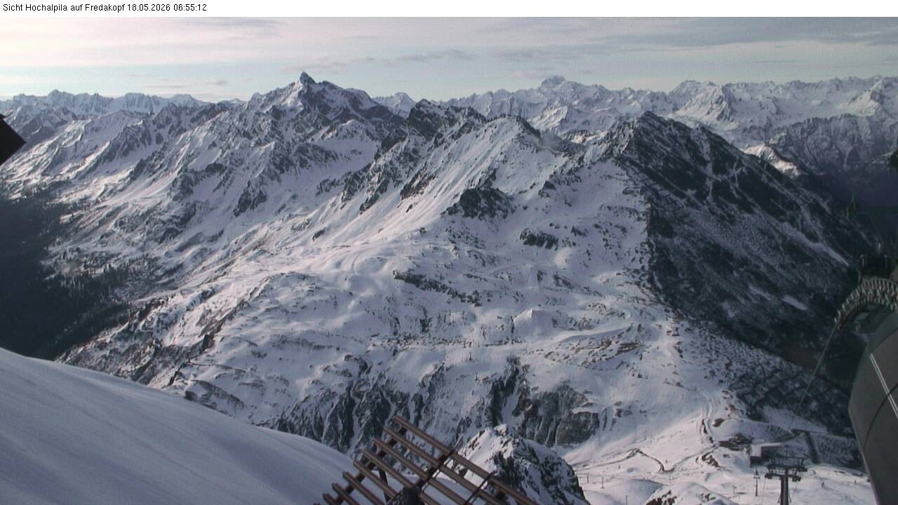 Archiv Foto Webcam Hochalpila Bahn in der Silvretta Montafon