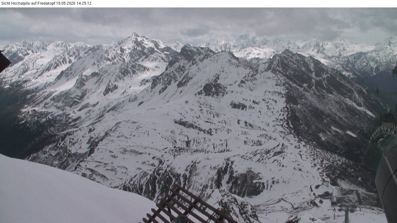 Archiv Foto Webcam Hochalpila Bahn in der Silvretta Montafon