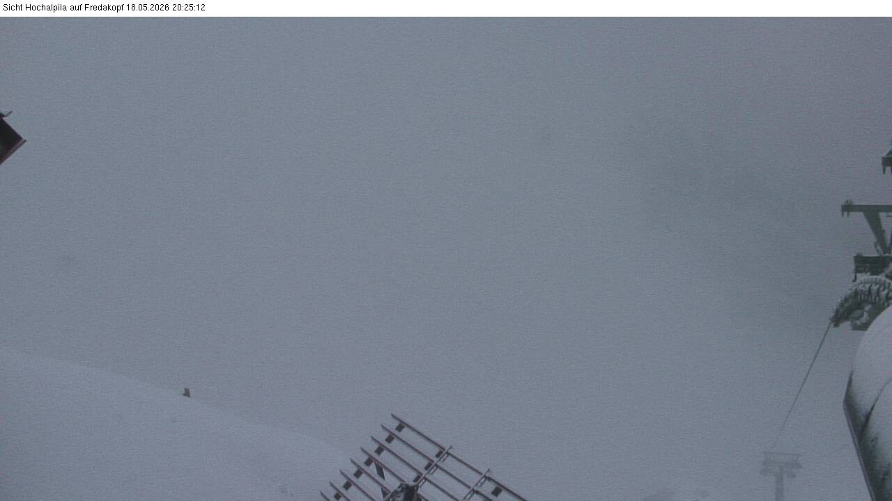 Archiv Foto Webcam Hochalpila Bahn in der Silvretta Montafon