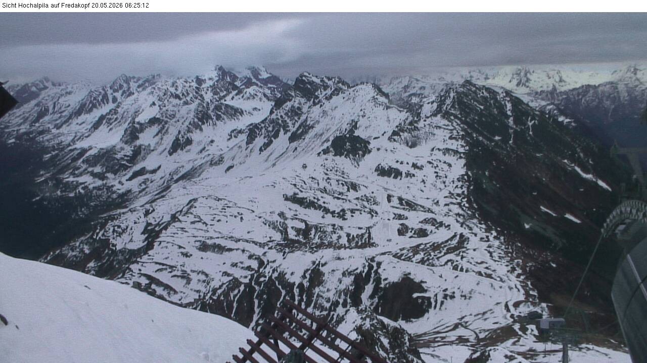 Archiv Foto Webcam Hochalpila Bahn in der Silvretta Montafon