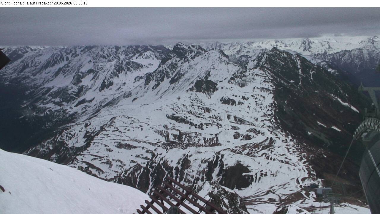 Archiv Foto Webcam Hochalpila Bahn in der Silvretta Montafon