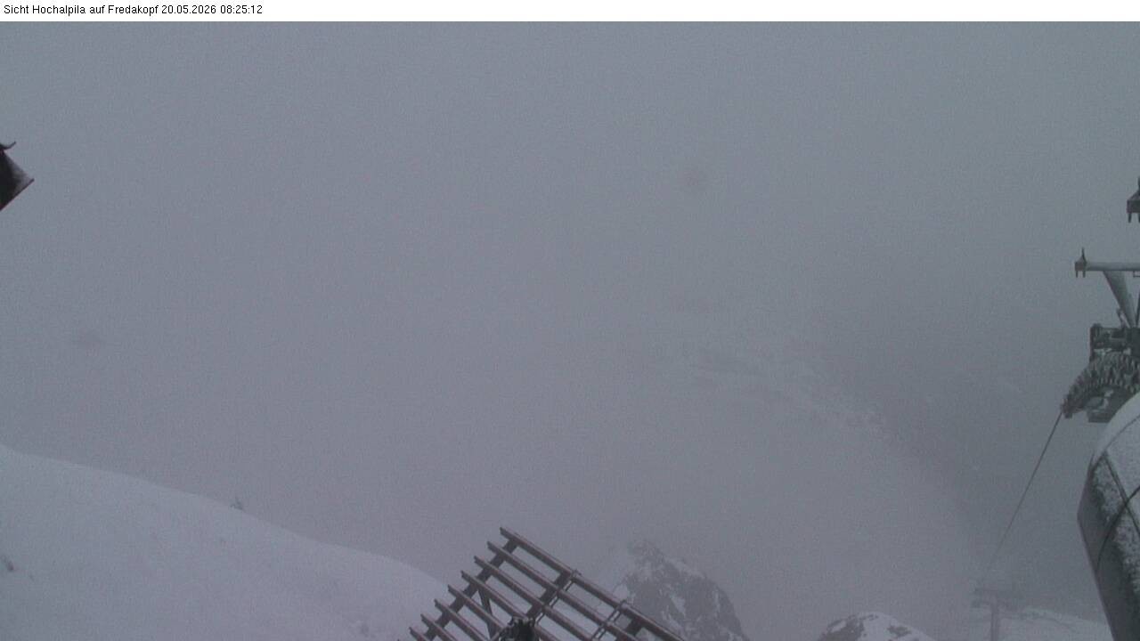 Archiv Foto Webcam Hochalpila Bahn in der Silvretta Montafon