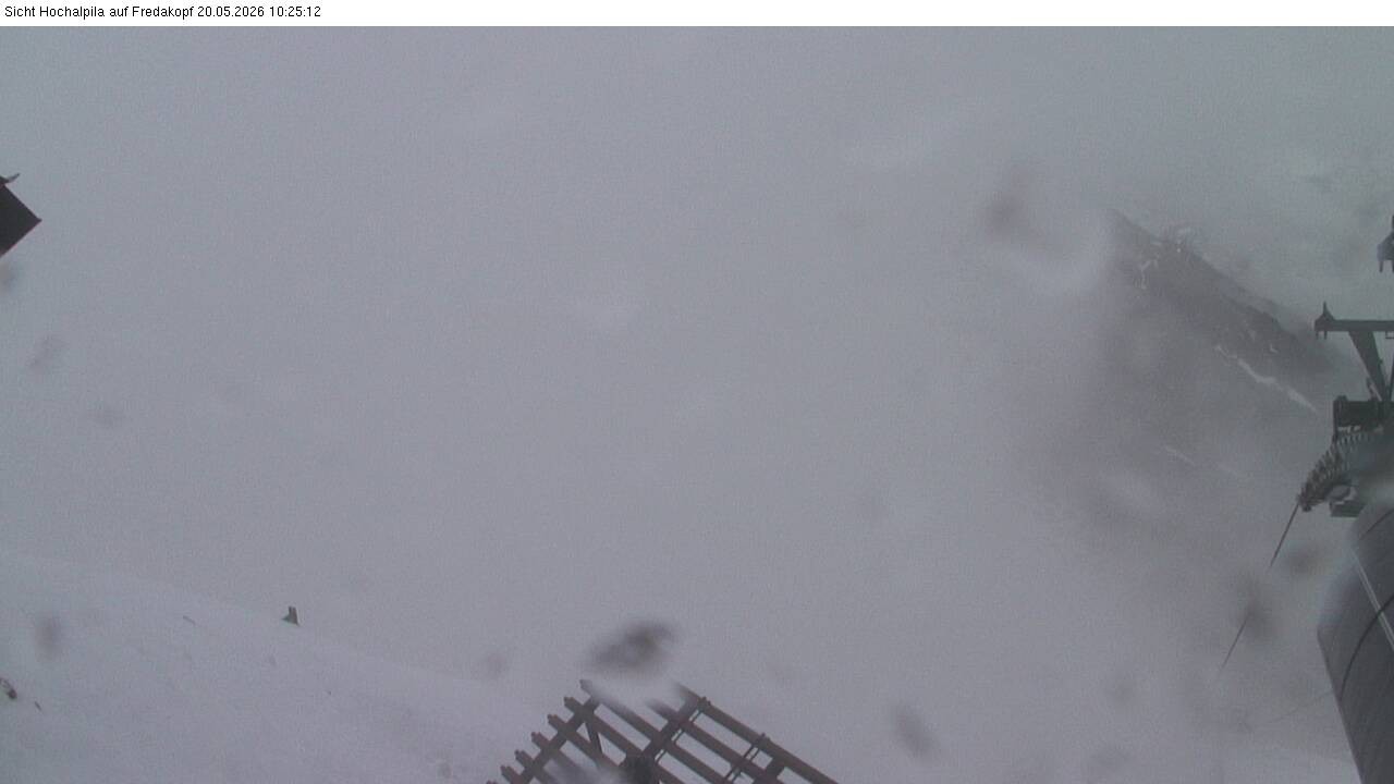 Archiv Foto Webcam Hochalpila Bahn in der Silvretta Montafon