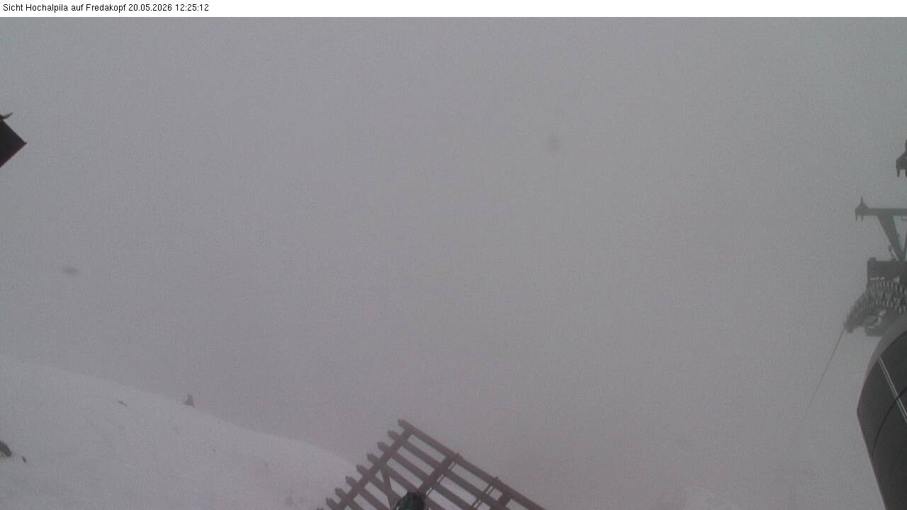 Archiv Foto Webcam Hochalpila Bahn in der Silvretta Montafon