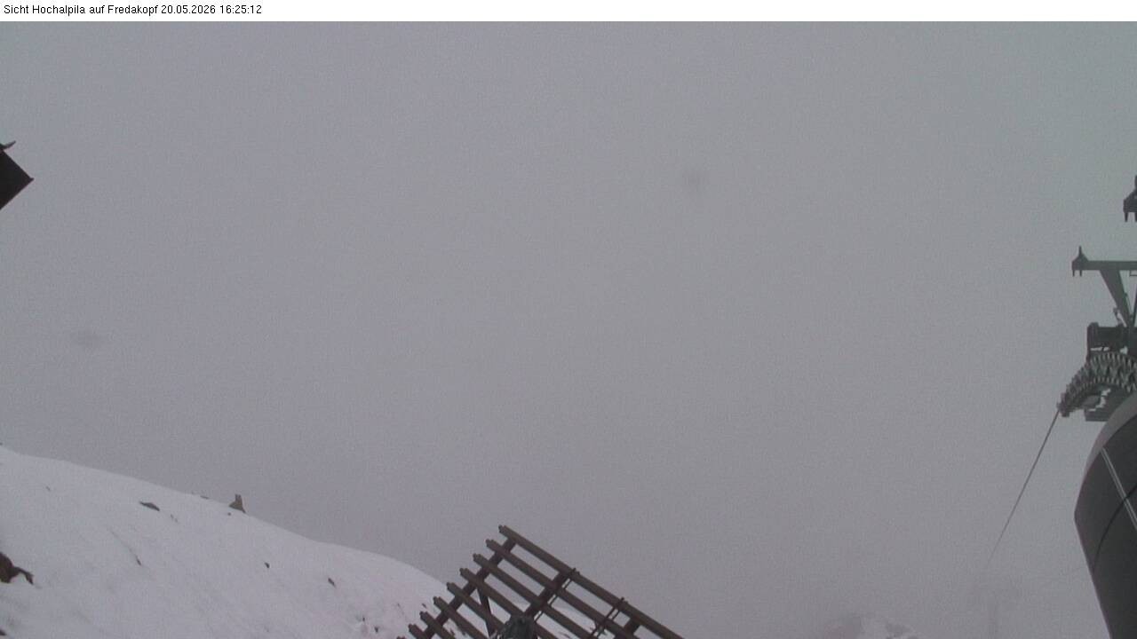 Archiv Foto Webcam Hochalpila Bahn in der Silvretta Montafon