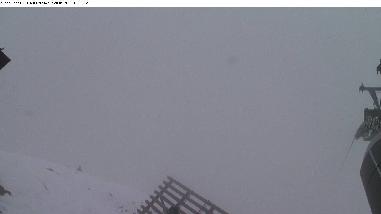 Archiv Foto Webcam Hochalpila Bahn in der Silvretta Montafon