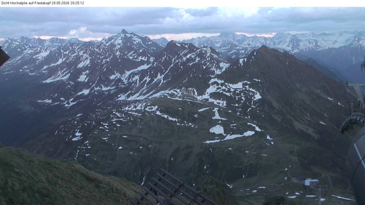 Archiv Foto Webcam Hochalpila Bahn in der Silvretta Montafon