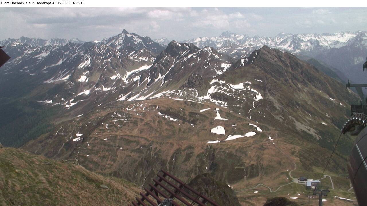 Archiv Foto Webcam Hochalpila Bahn in der Silvretta Montafon