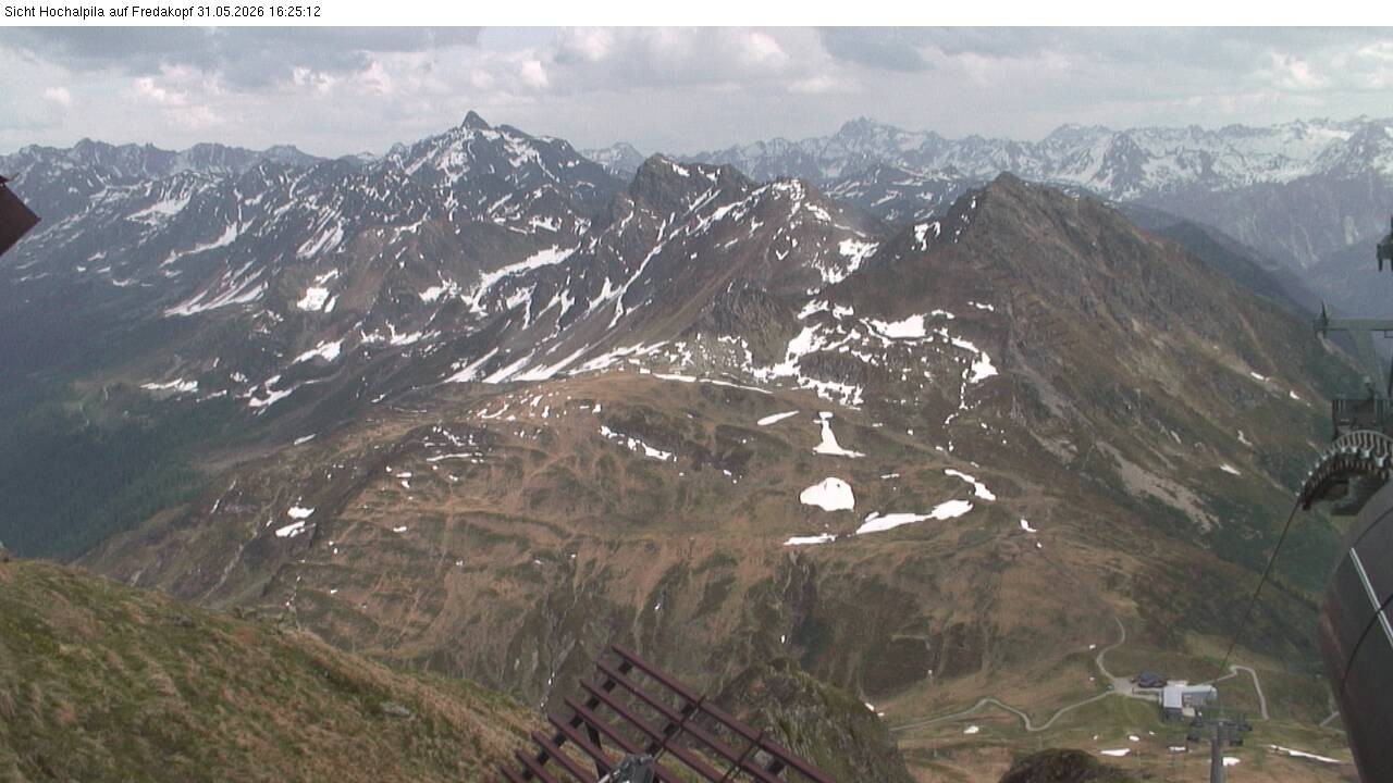 Archiv Foto Webcam Hochalpila Bahn in der Silvretta Montafon