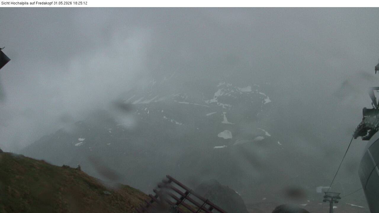 Archiv Foto Webcam Hochalpila Bahn in der Silvretta Montafon