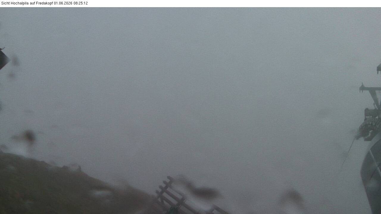 Archiv Foto Webcam Hochalpila Bahn in der Silvretta Montafon