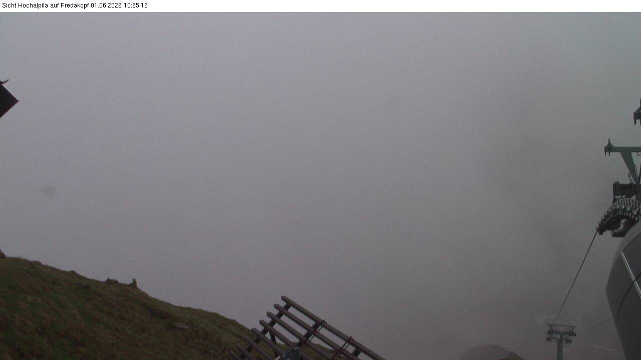 Archiv Foto Webcam Hochalpila Bahn in der Silvretta Montafon