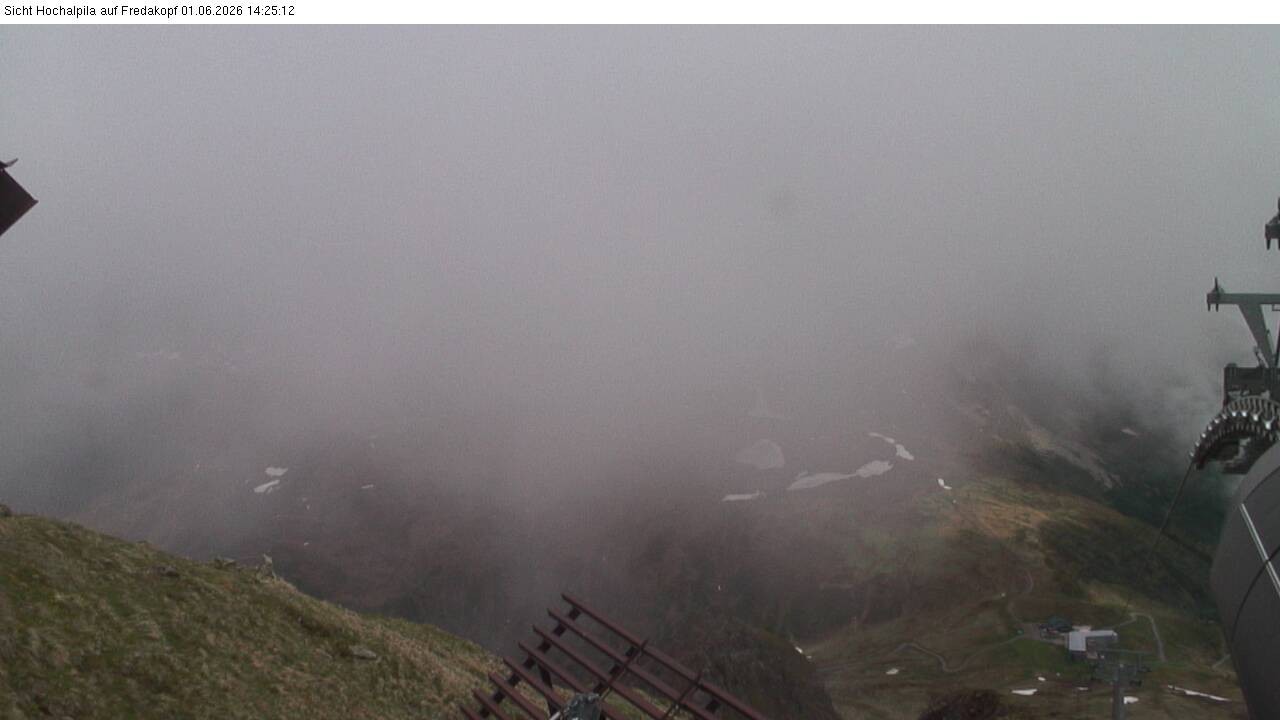 Archiv Foto Webcam Hochalpila Bahn in der Silvretta Montafon