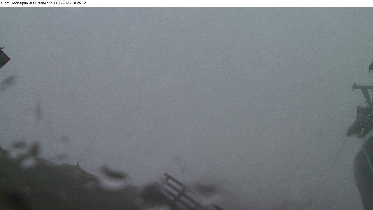 Archiv Foto Webcam Hochalpila Bahn in der Silvretta Montafon