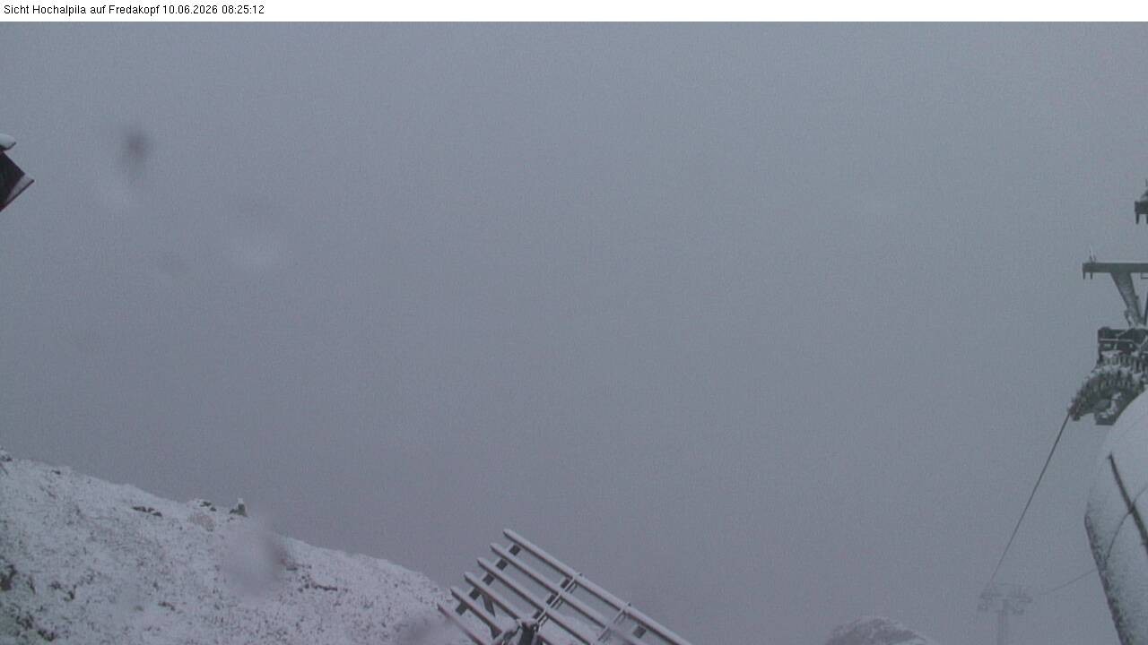 Archiv Foto Webcam Hochalpila Bahn in der Silvretta Montafon