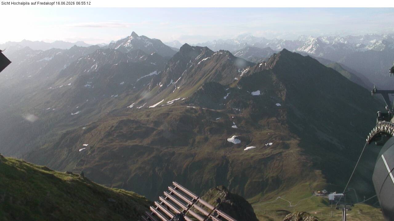 Archived image Webcam Hochalpila Gondola 