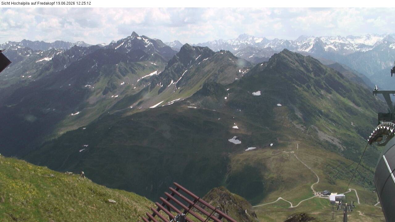 Archiv Foto Webcam Hochalpila Bahn in der Silvretta Montafon