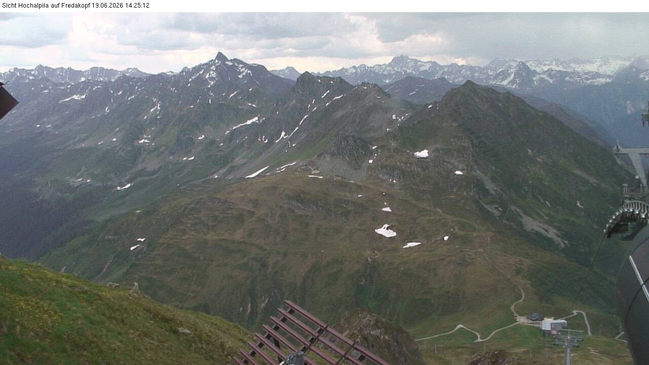 Archiv Foto Webcam Hochalpila Bahn in der Silvretta Montafon