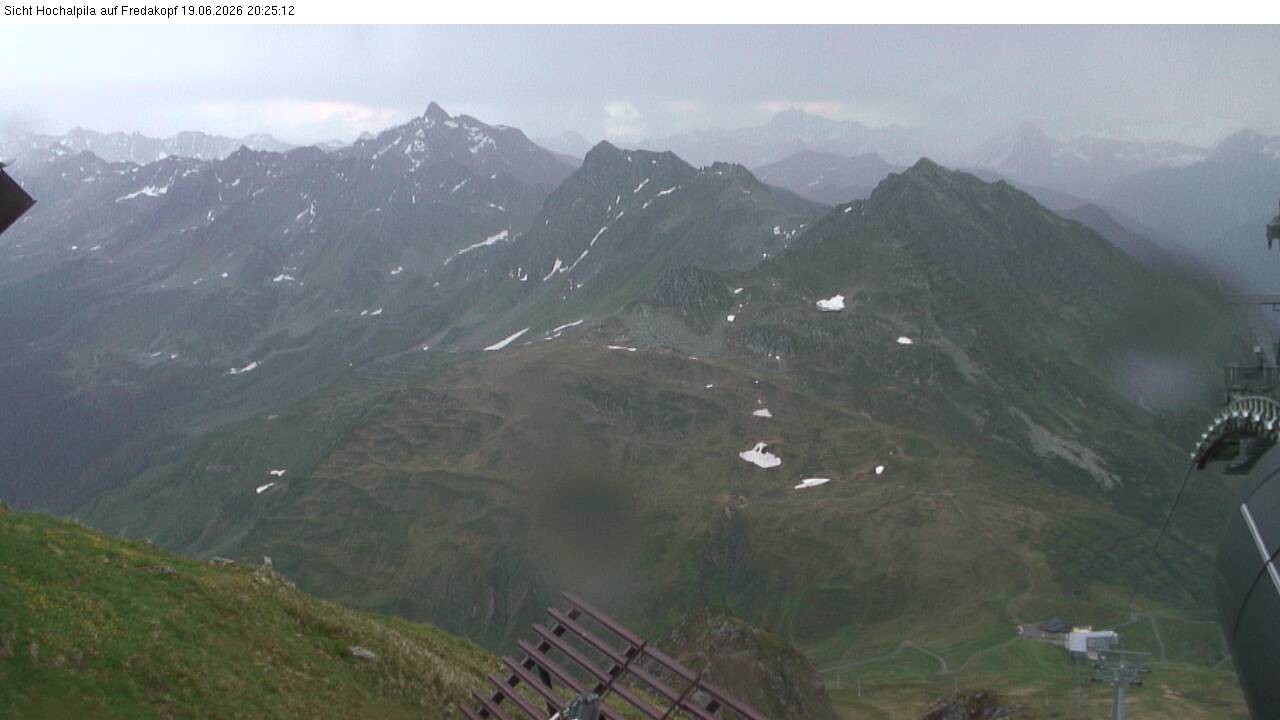 Archiv Foto Webcam Hochalpila Bahn in der Silvretta Montafon