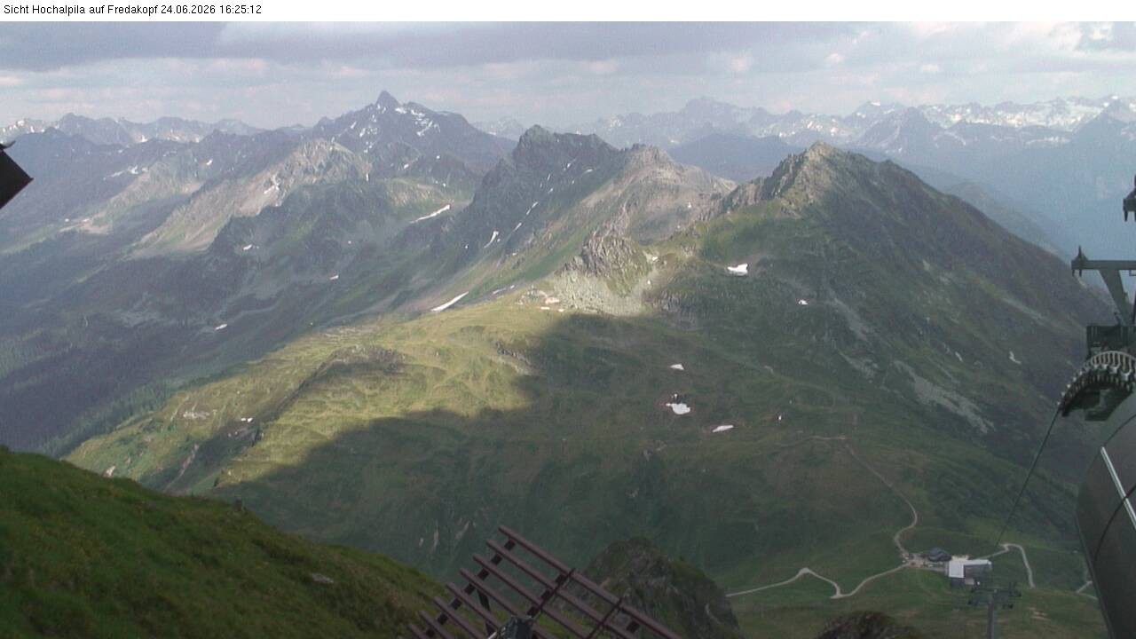 Archiv Foto Webcam Hochalpila Bahn in der Silvretta Montafon