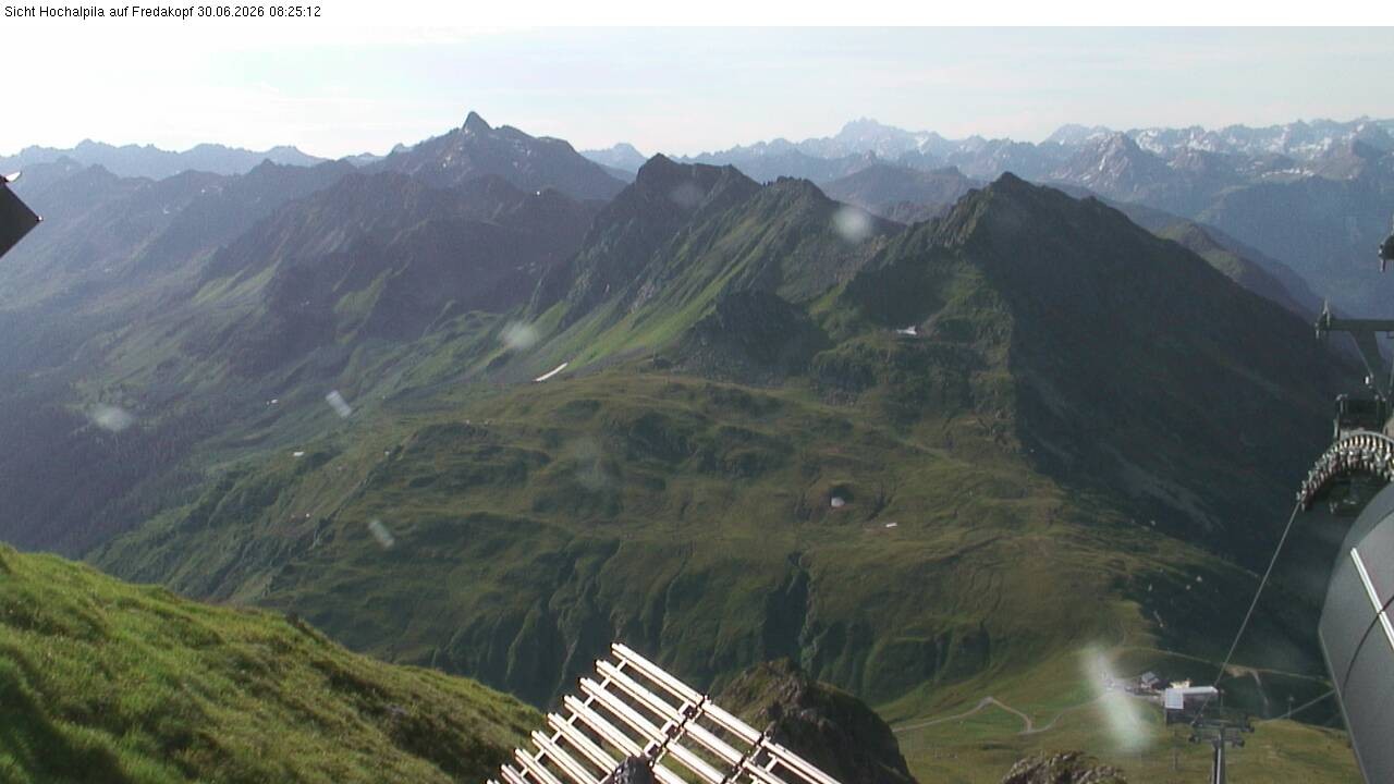 Archived image Webcam Hochalpila Gondola 
