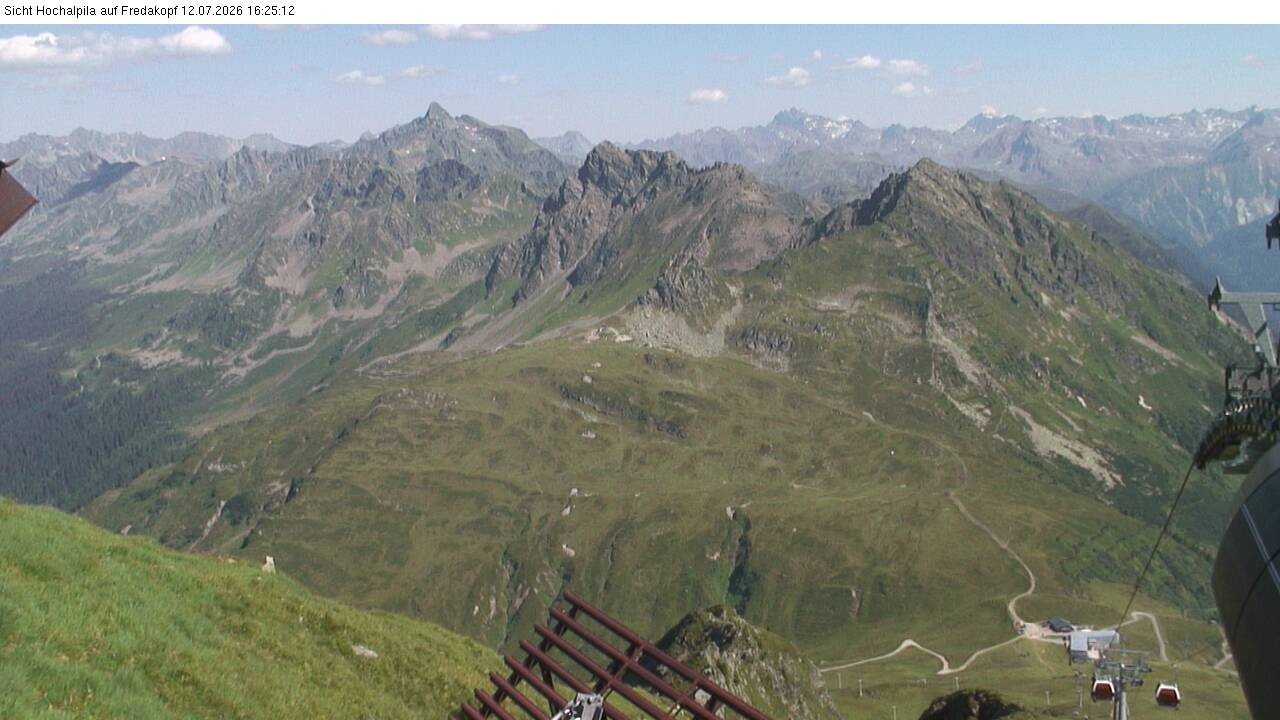 Archived image Webcam Hochalpila Gondola 