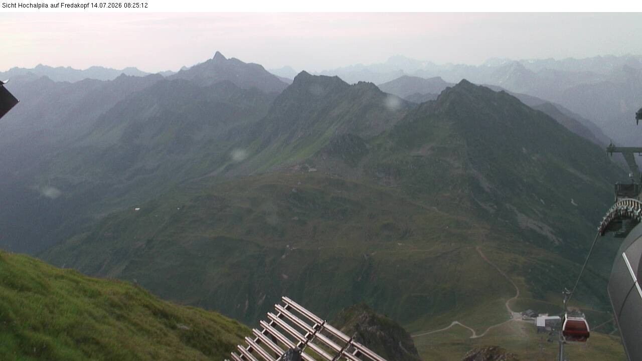 Archived image Webcam Hochalpila Gondola 