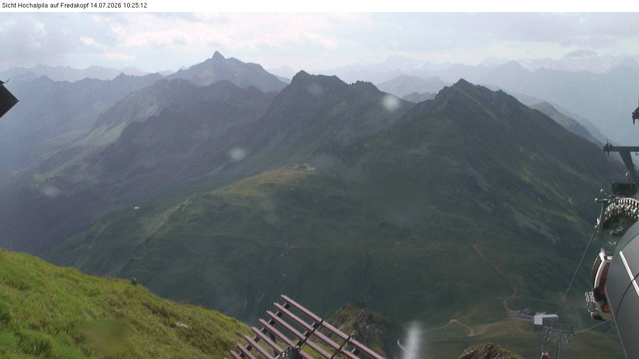 Archived image Webcam Hochalpila Gondola 