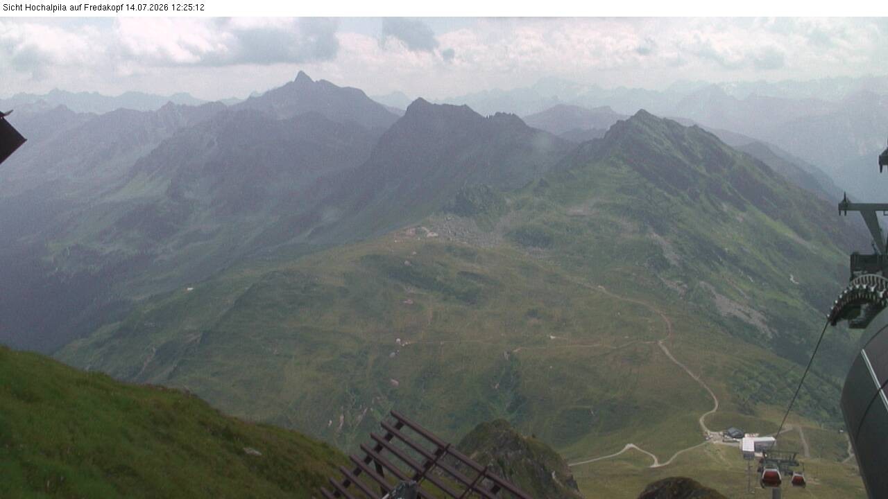 Archived image Webcam Hochalpila Gondola 