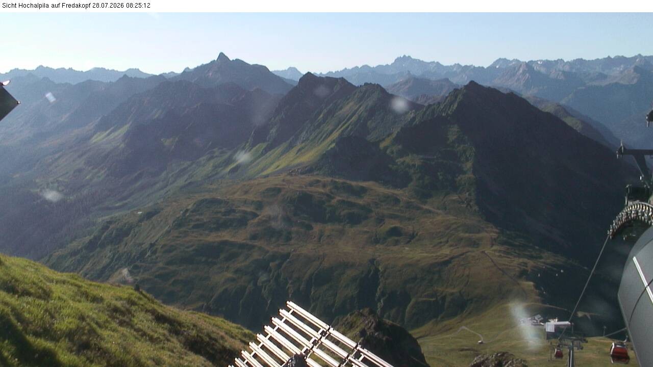 Archived image Webcam Hochalpila Gondola 