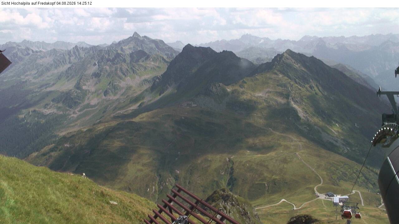 Archiv Foto Webcam Hochalpila Bahn in der Silvretta Montafon