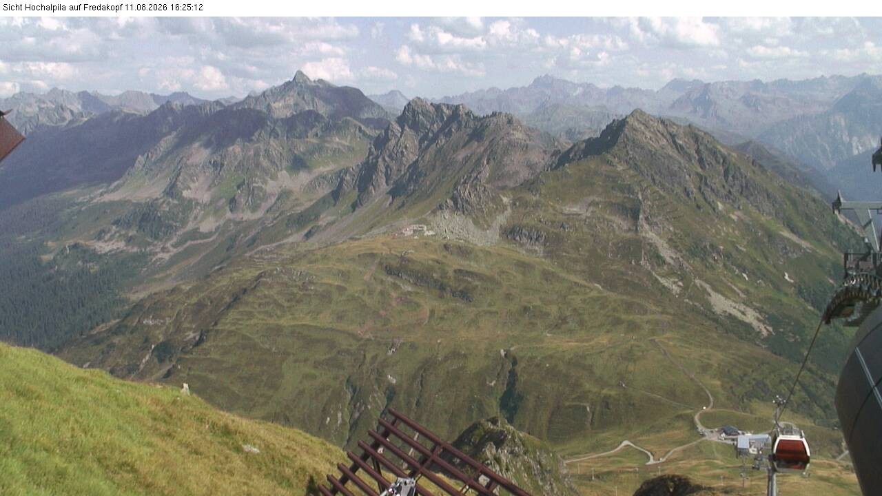 Archived image Webcam Hochalpila Gondola 