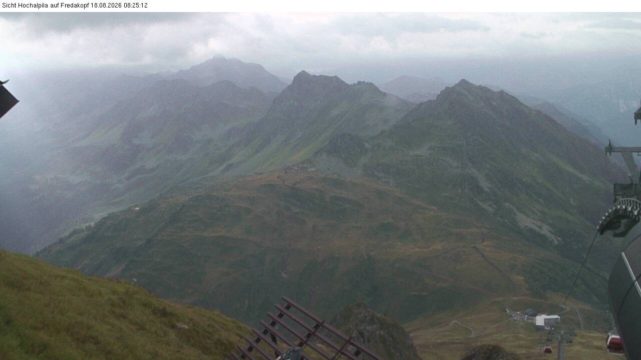 Archived image Webcam Hochalpila Gondola 