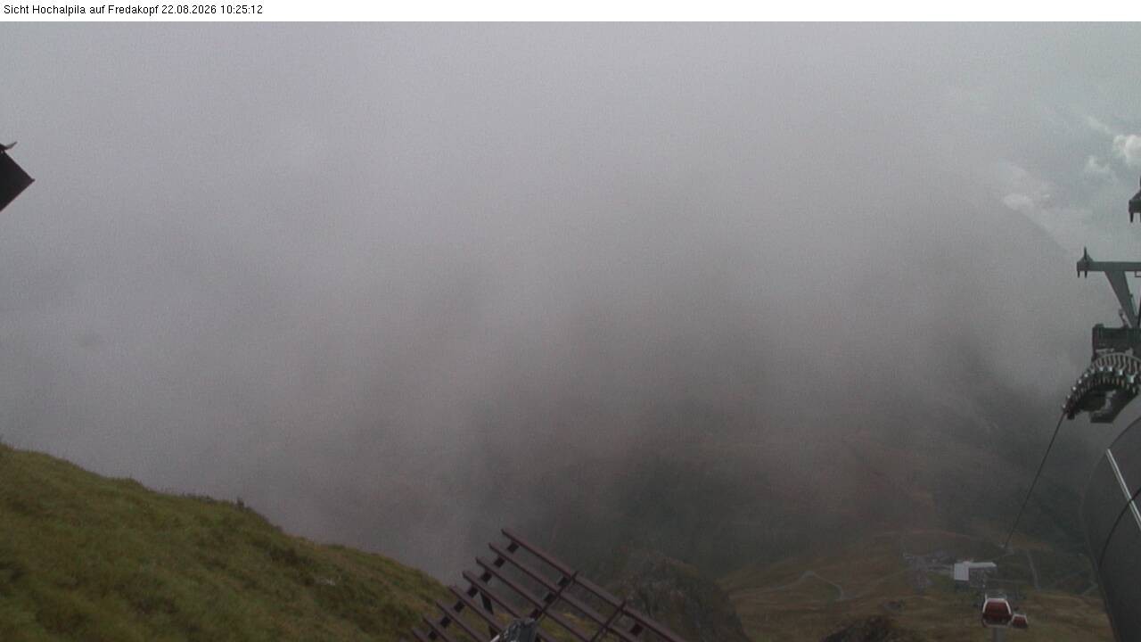 Archiv Foto Webcam Hochalpila Bahn in der Silvretta Montafon