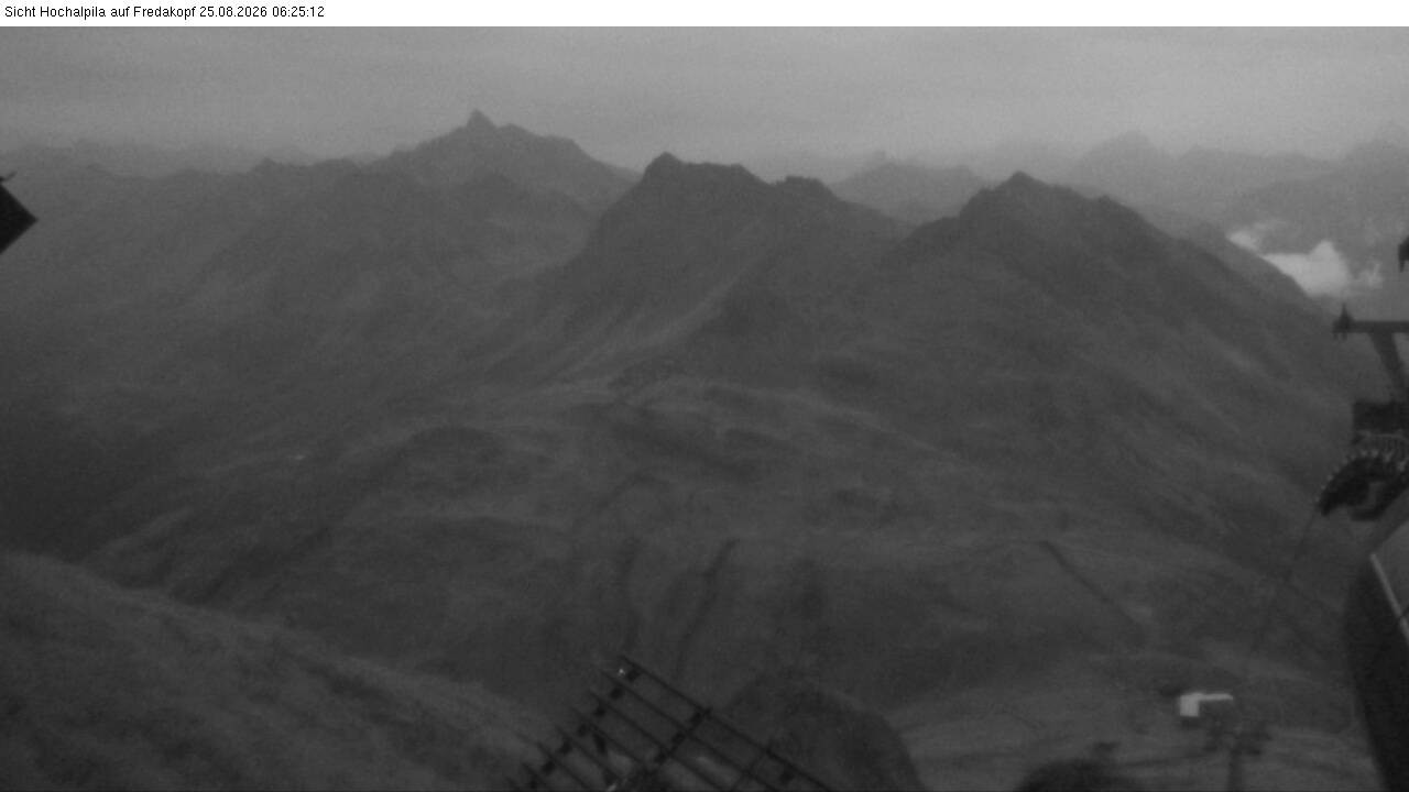 Archiv Foto Webcam Hochalpila Bahn in der Silvretta Montafon